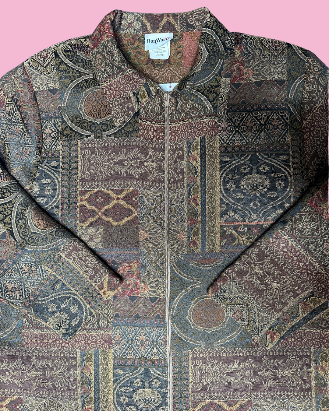 Vintage Bon Worth Tapestry Jacket (L)