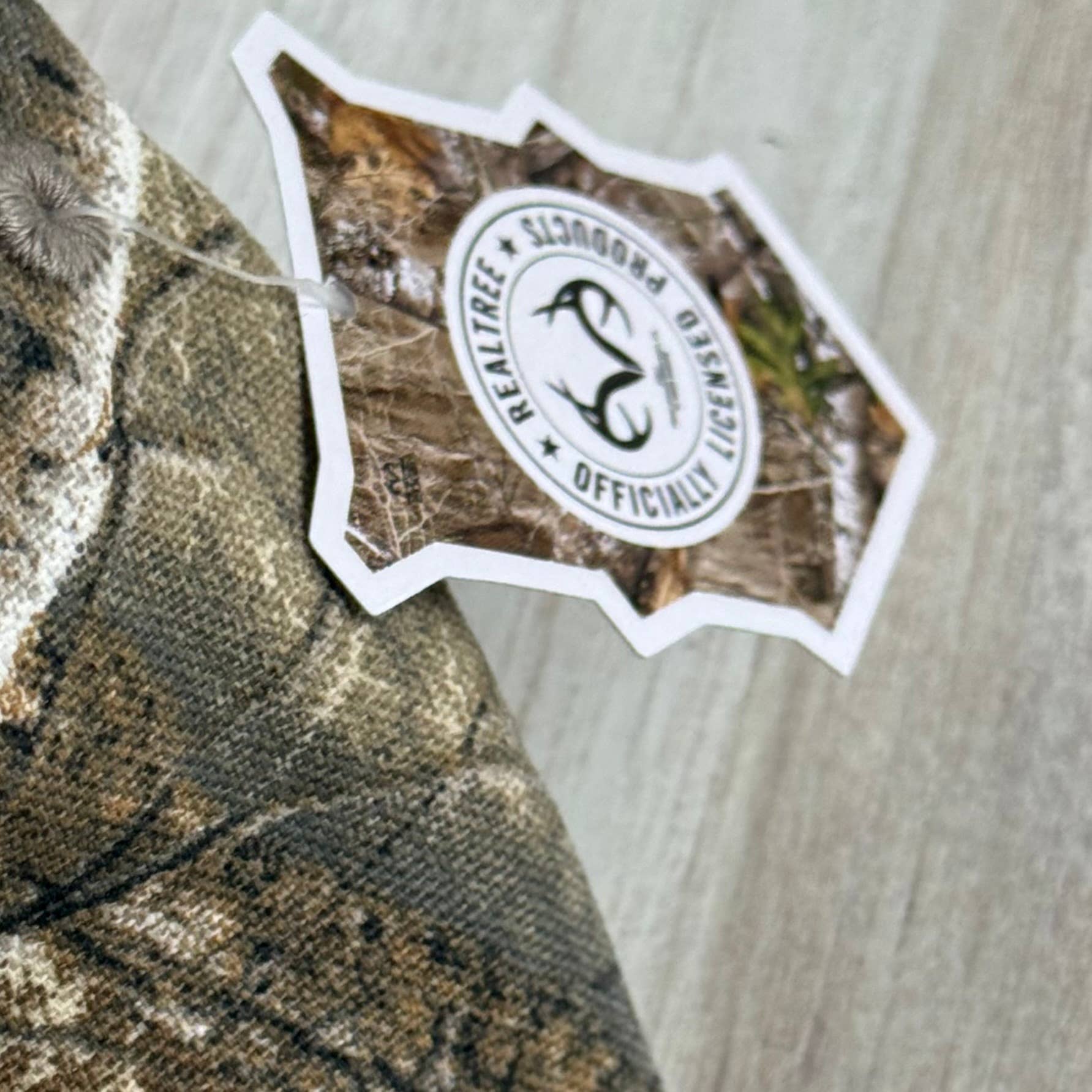 Hot Dogs Camo Baseball Cap Real Tree