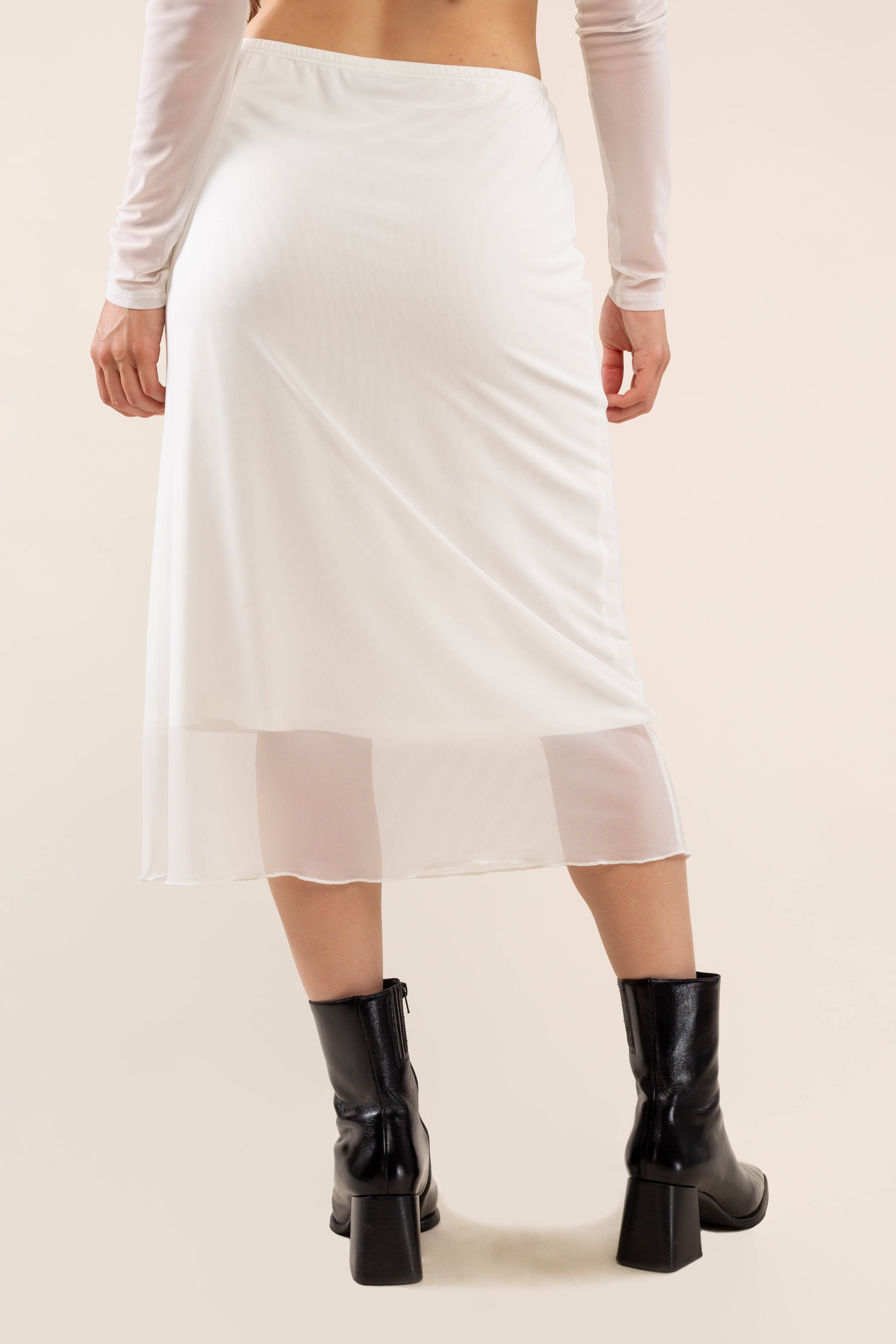 NLT Bess Mesh Skirt Black 3XL