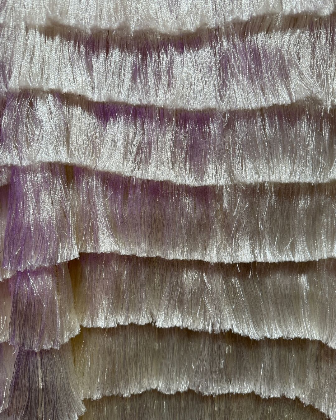 NASTY GAL white fringe tiered strapless mini dress (18)