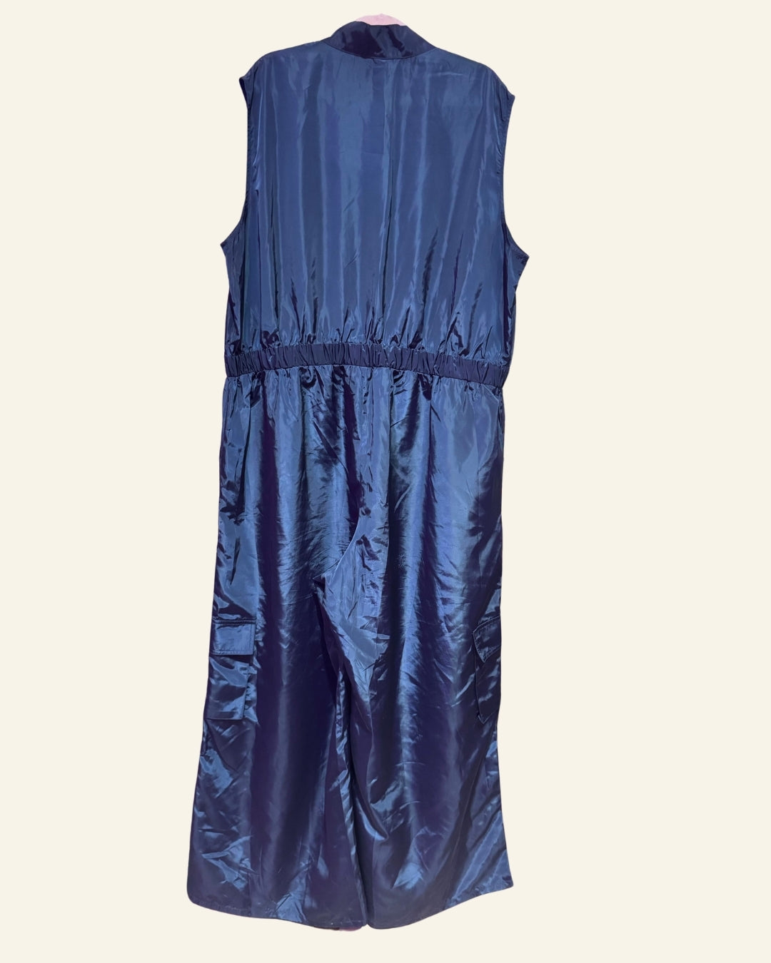 Cider Sleevless Nylon Jumpsuit (4X fits 2/3X)