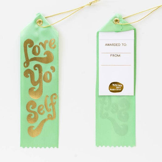 Love Yo Self Award Ribbon