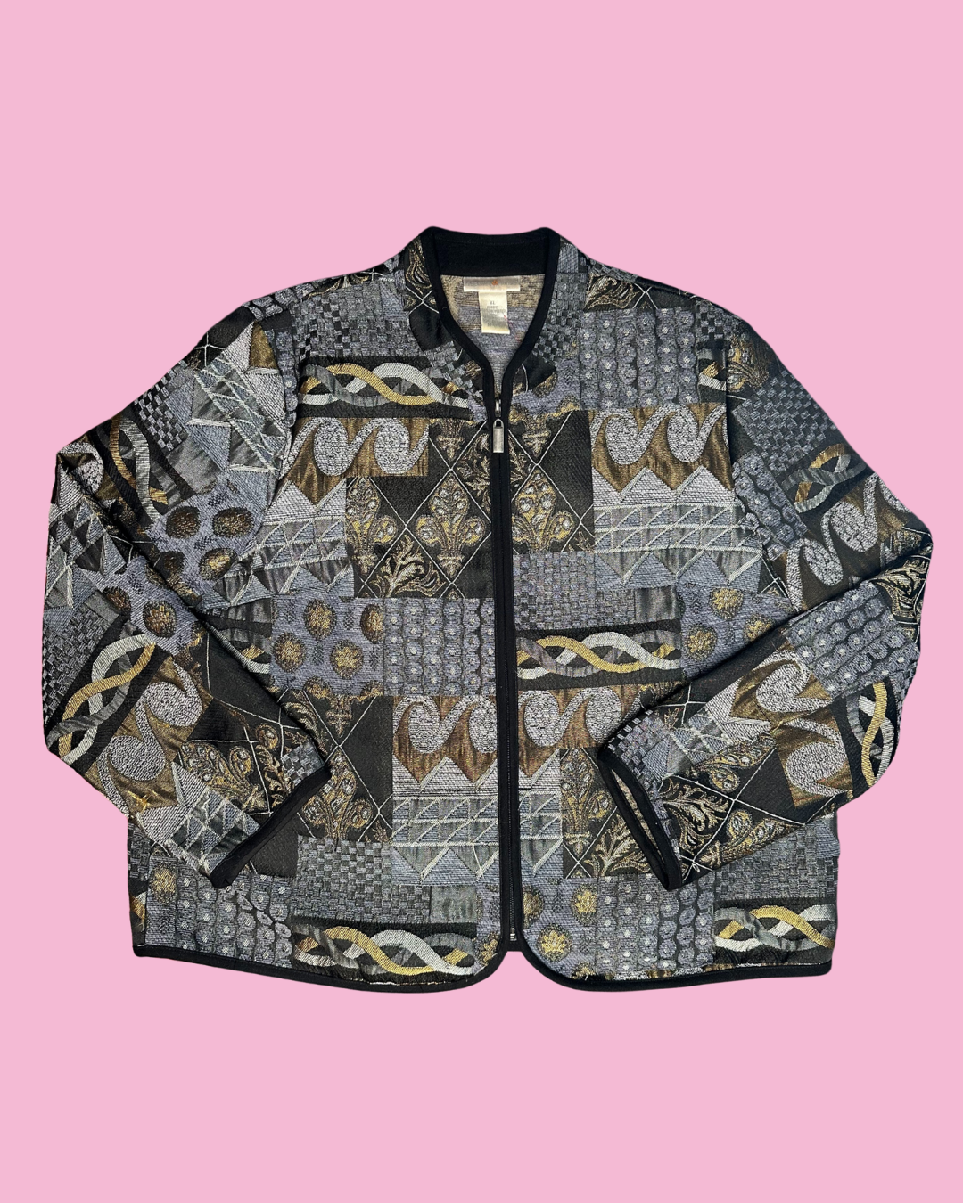 Vintage Preswick Moore Brocade Jacket (XL)