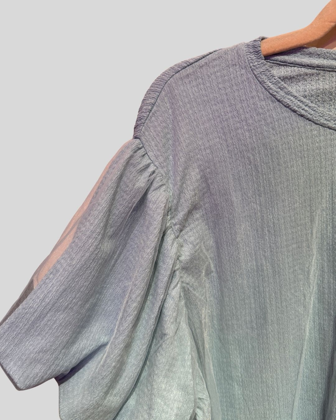 River Island Blue Tulle Tunic (16)