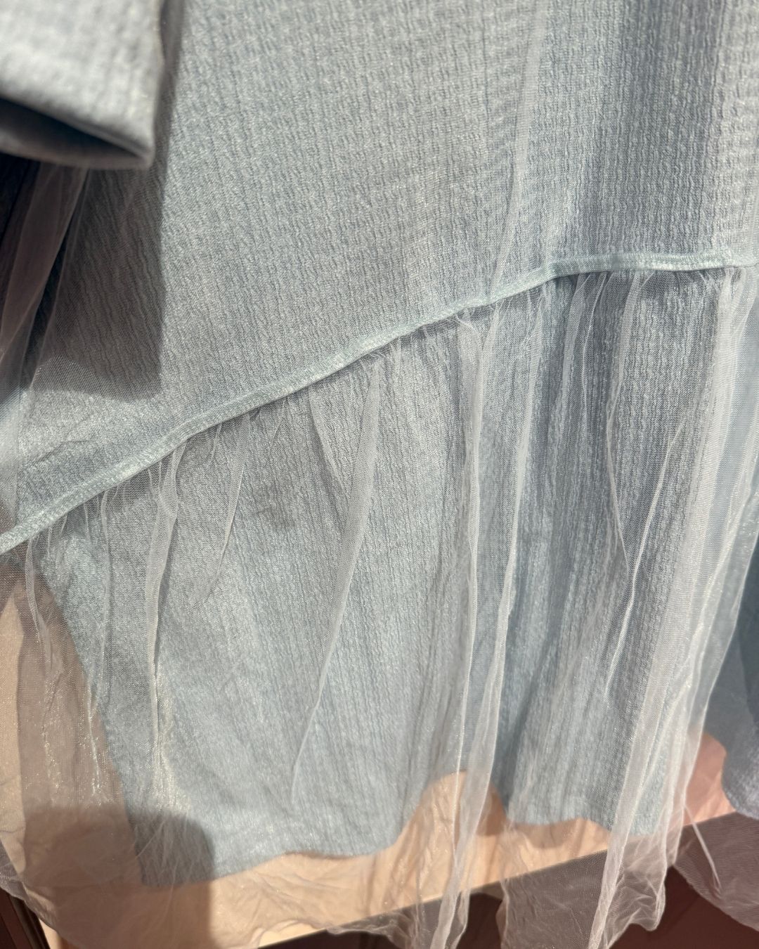 River Island Blue Tulle Tunic (16)