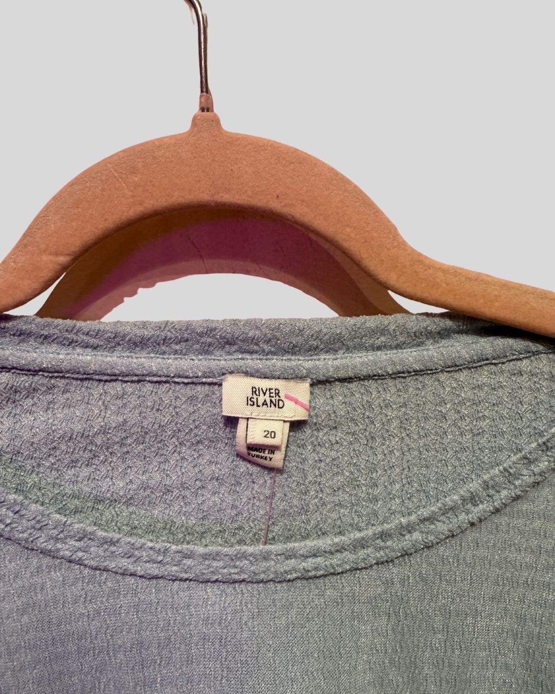 River Island Blue Tulle Tunic (16)