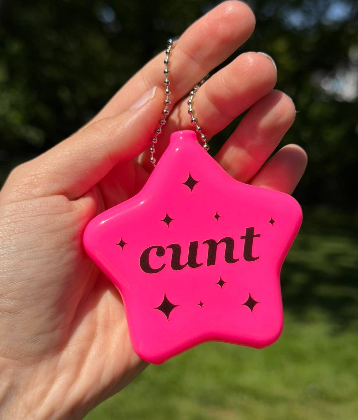 Rubber Star Coin Purse - Cunt