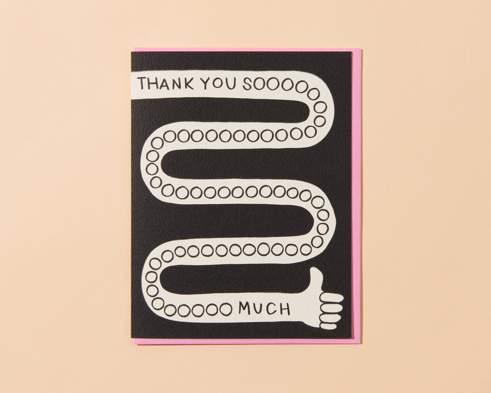 Thanks Soooo Much Greeting Card