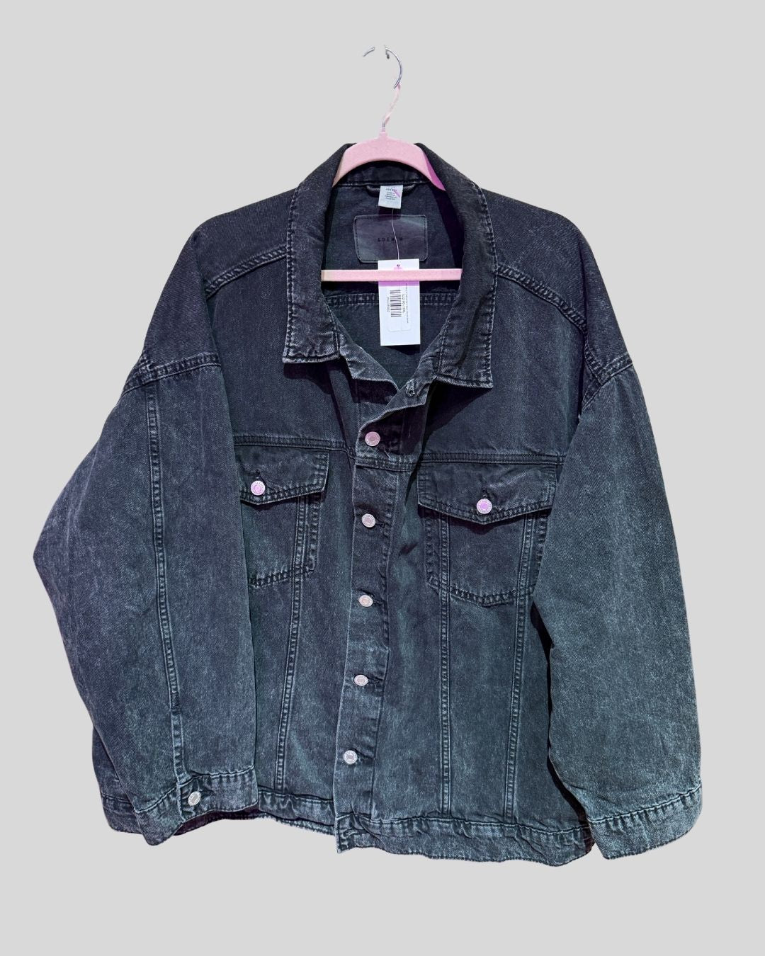 & Denim Dark Wash Denim Jacket (3XL)