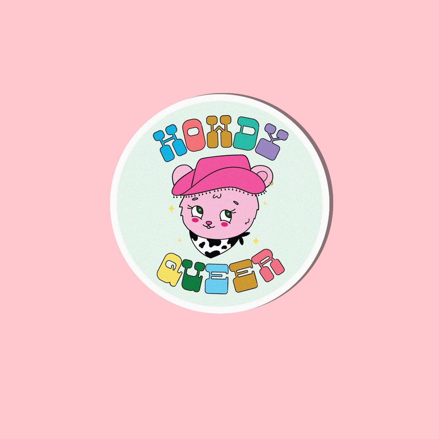 Smile Cult - Howdy Queer | Sticker