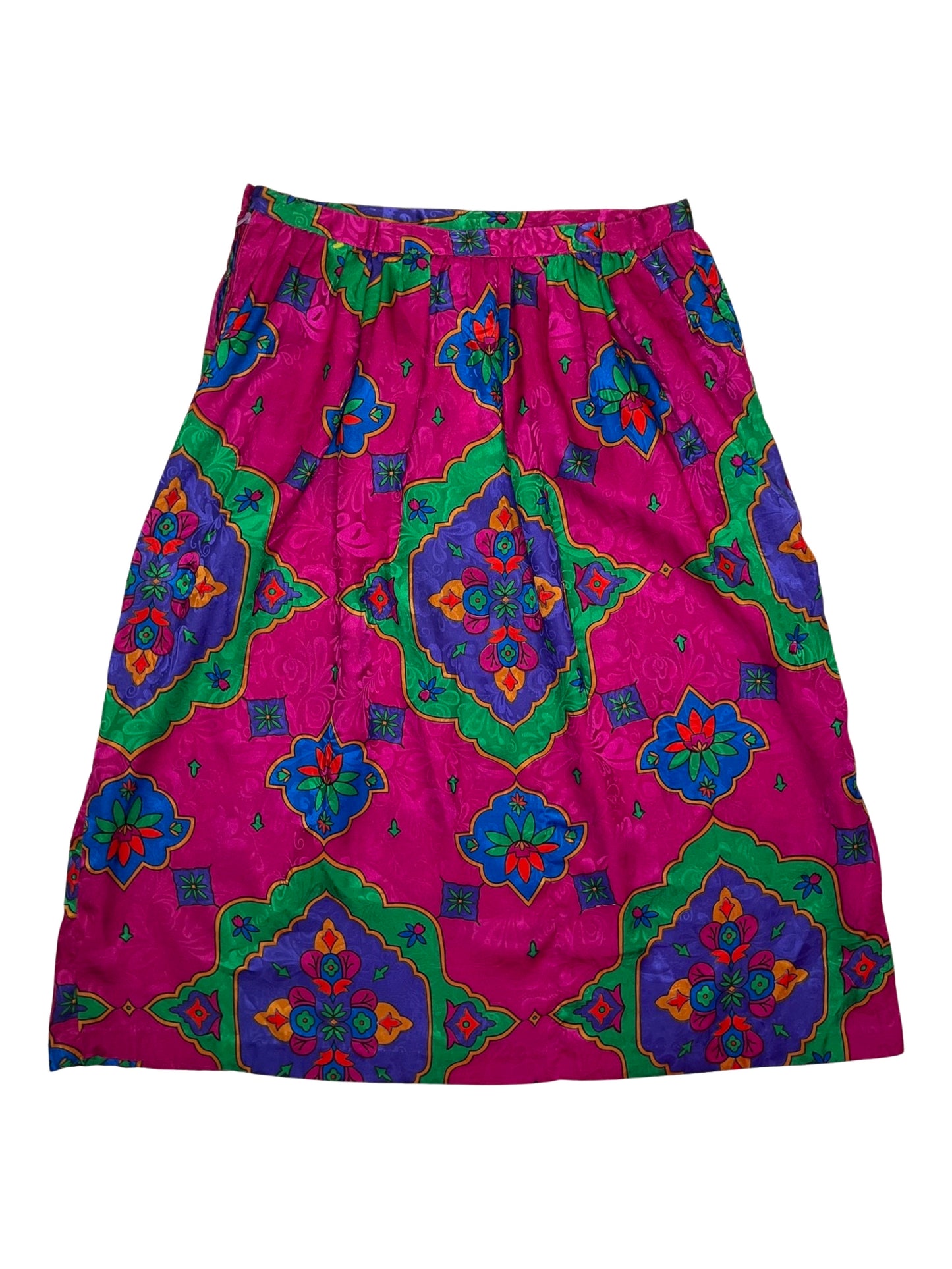 Stained Glass Midi Skirt