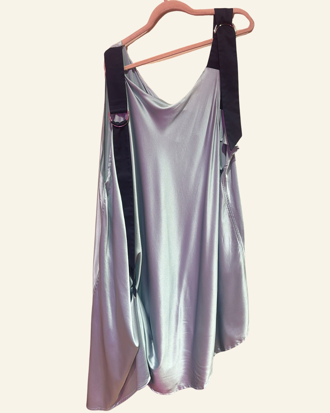FIONA COLE ORIGINAL SATIN ADJUSTABLE DRESS