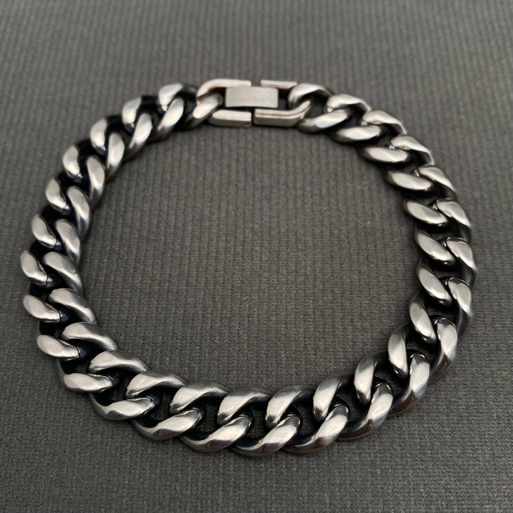 Men's Stainless Steel Bracelet MIO70840 - MJ/BC: Golden / 210mm/8.27in
