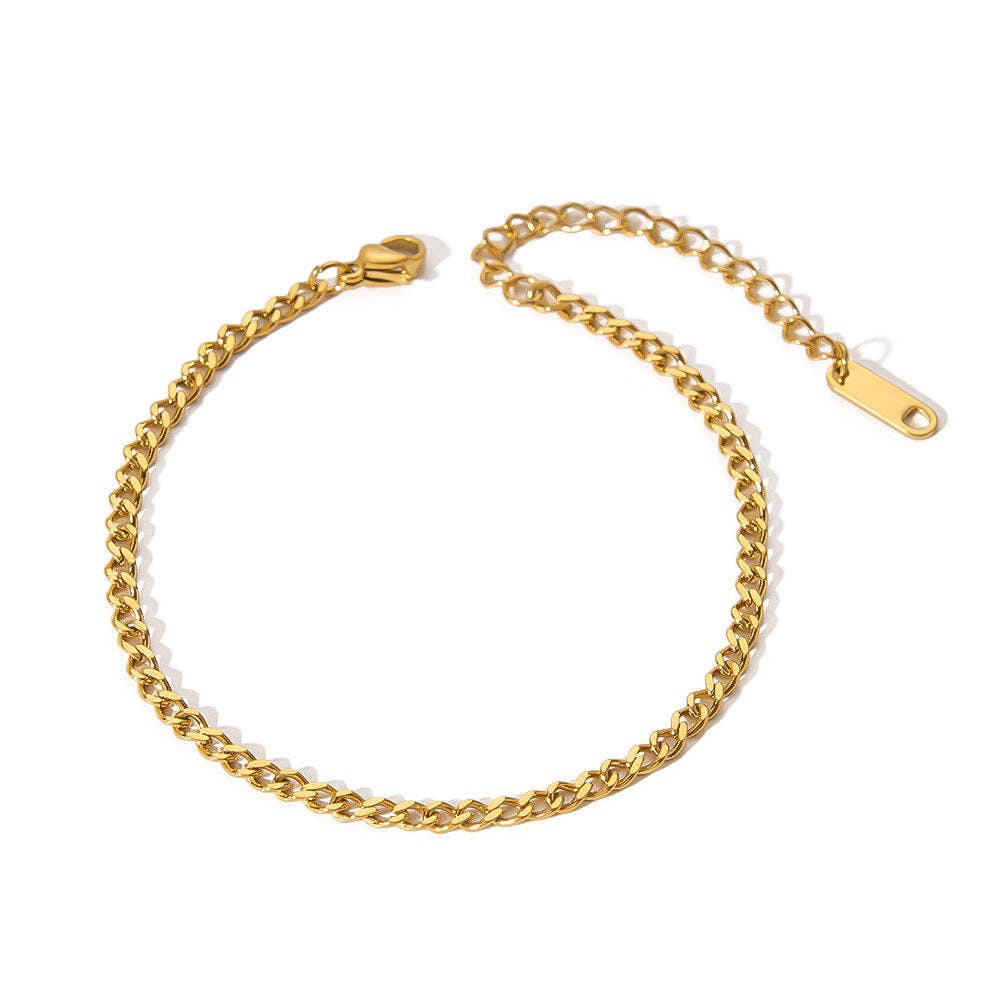 Multi Style 18K Golden SS bracelet Chain DIY Accessories-FGS: G