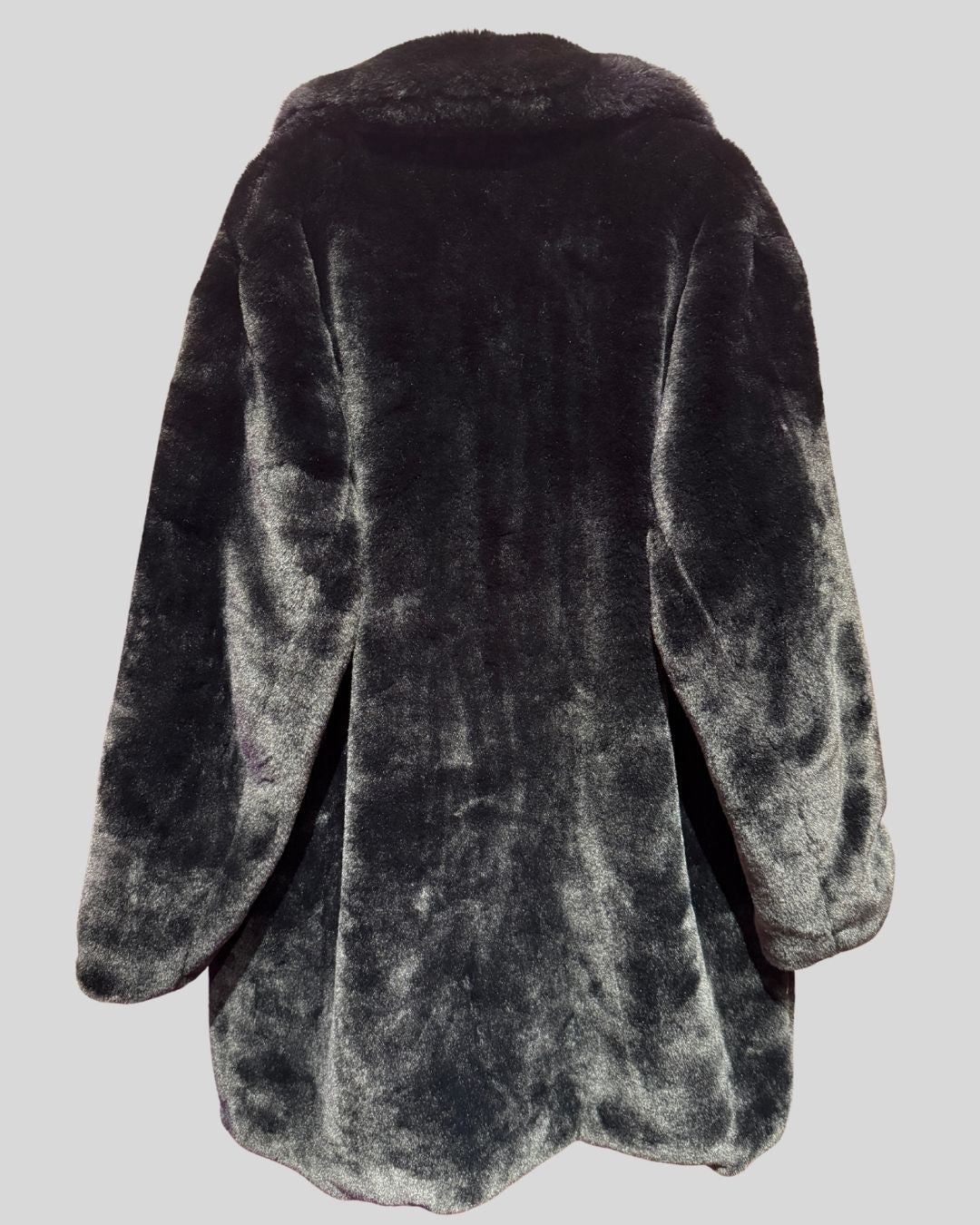 Nasty gal black faux fur coat (18)