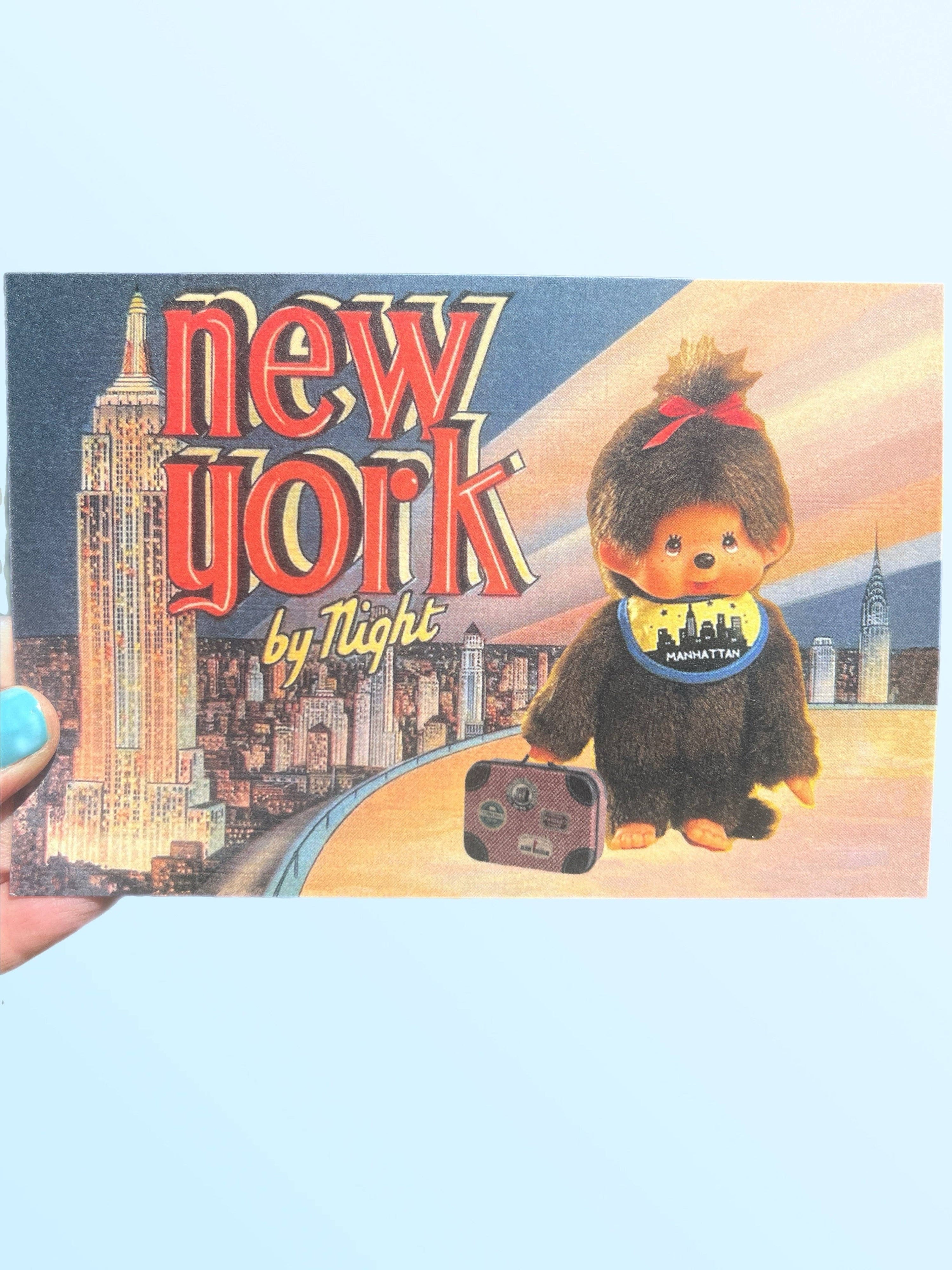 POSTCARD New York By Night
