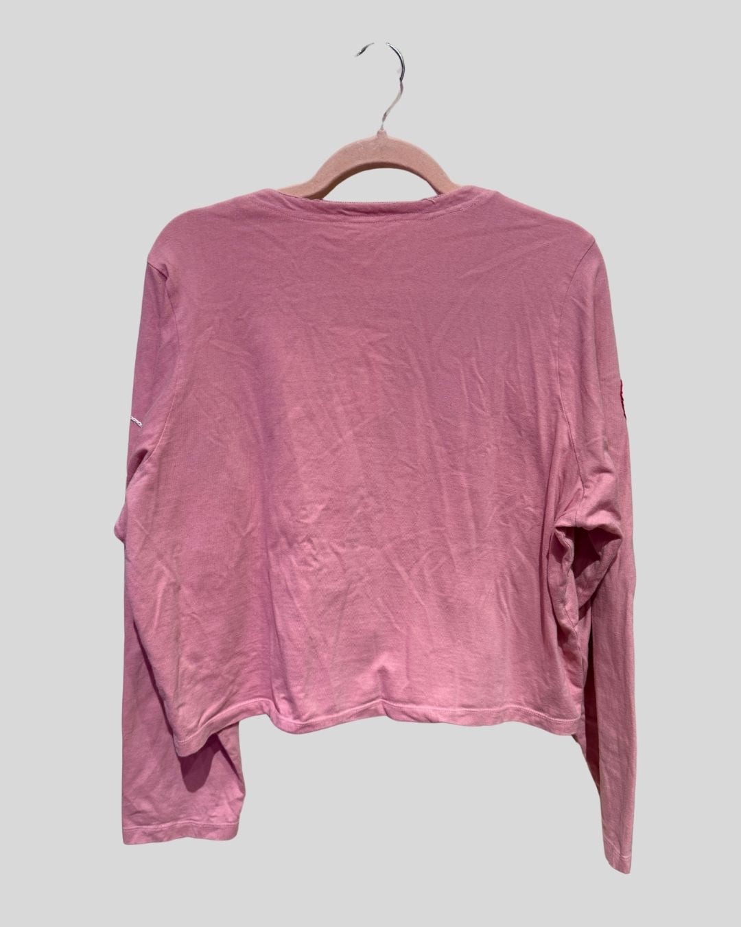 Vintage Micheal Simon Lite Pink Embroidered Heart Bd (XL)