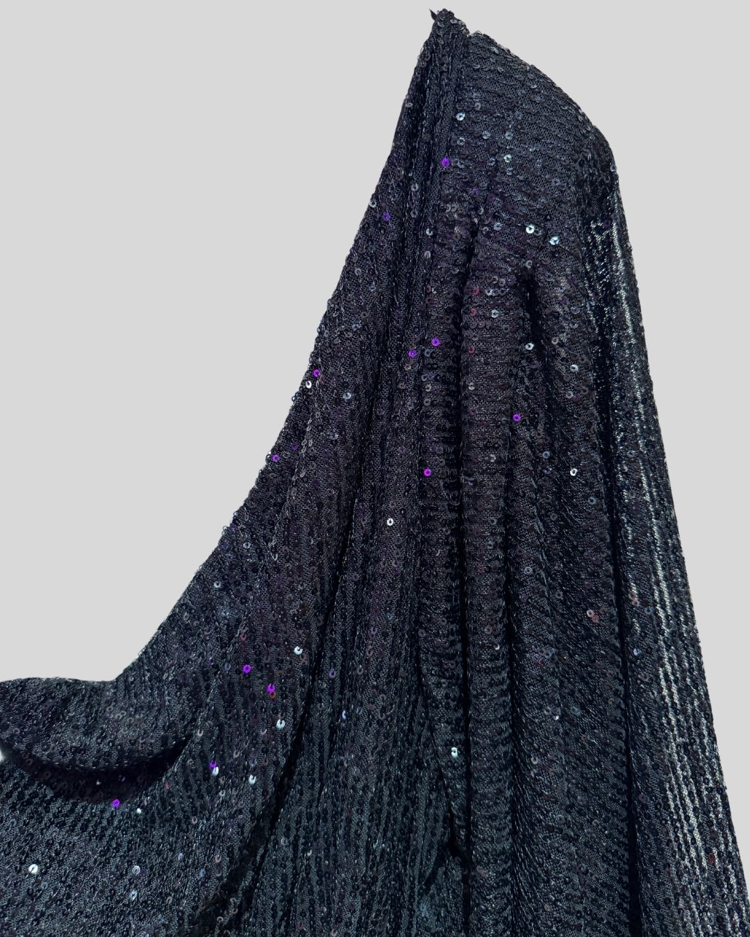 Fashion Nova black one shoulder sequin dress (3x)