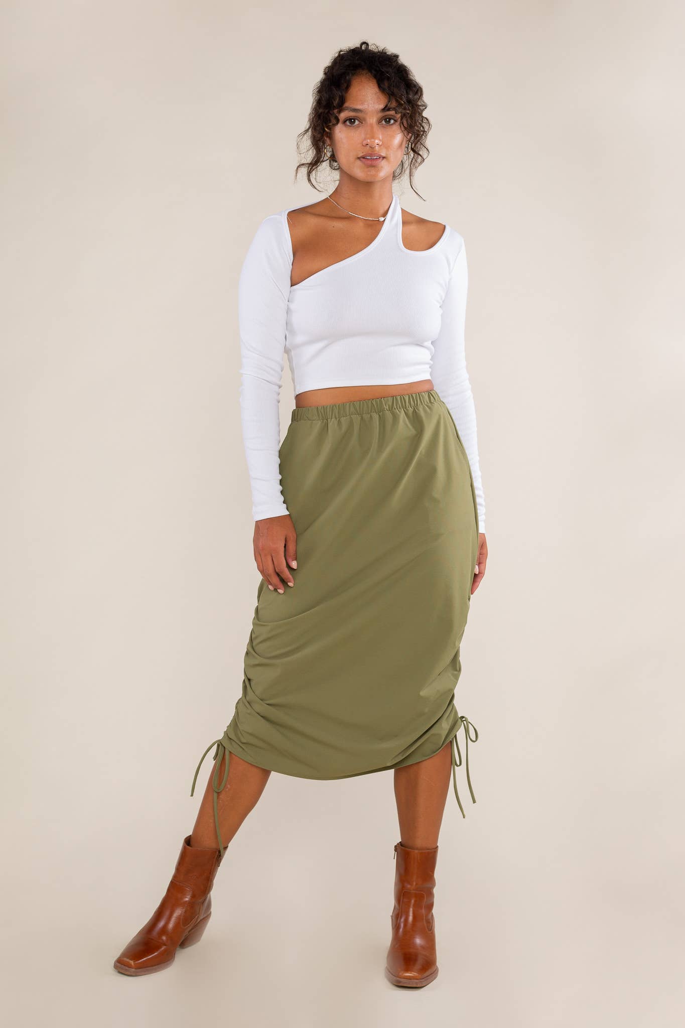 NLT Laine Skirt Olive 3XL