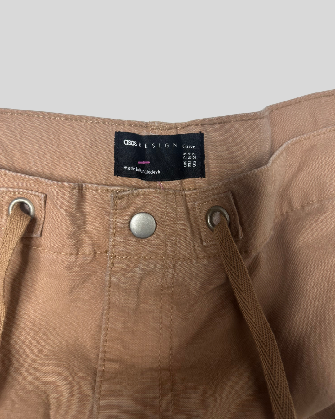 ASOS Khaki Drawstring (22)