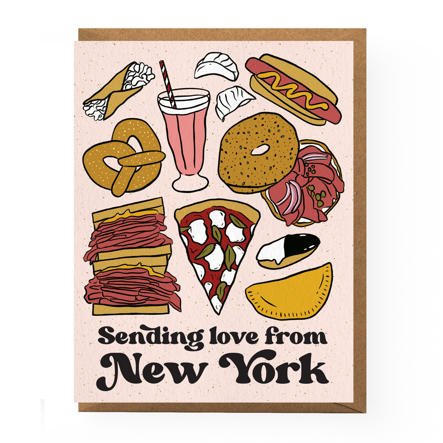 Boss Dotty Paper Co - Love From New York Card