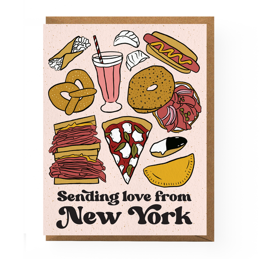 Boss Dotty Paper Co - Love From New York Card