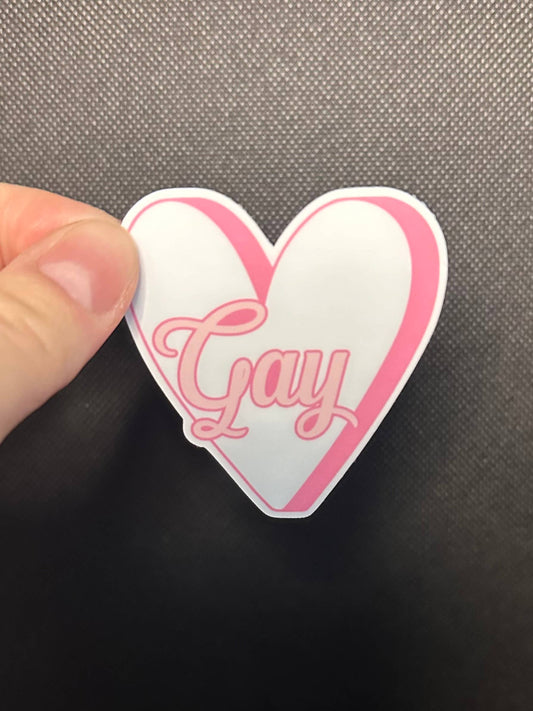 Killer Queer - Gay Heart Sticker