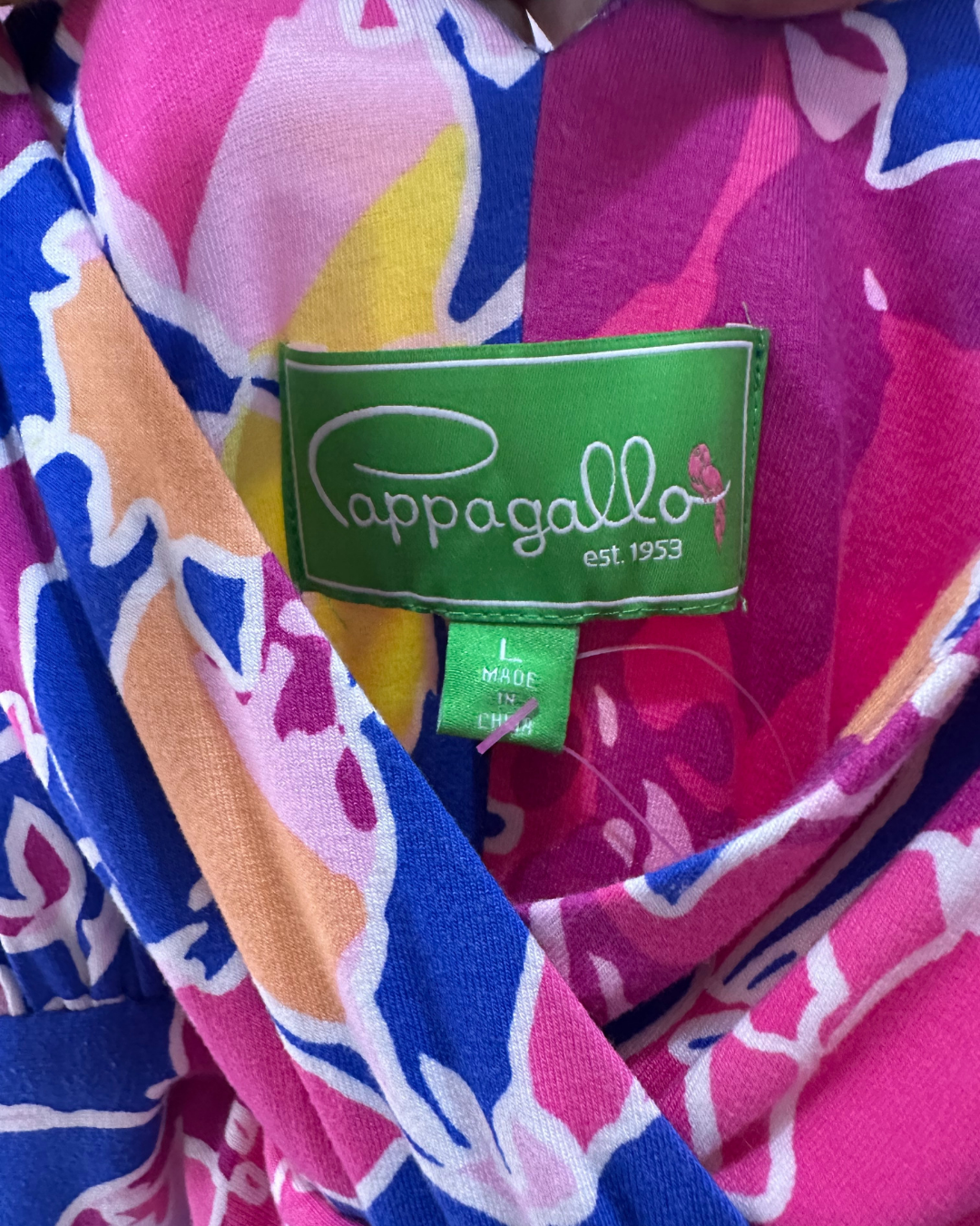 Pappagallo Maxi Dress (L)