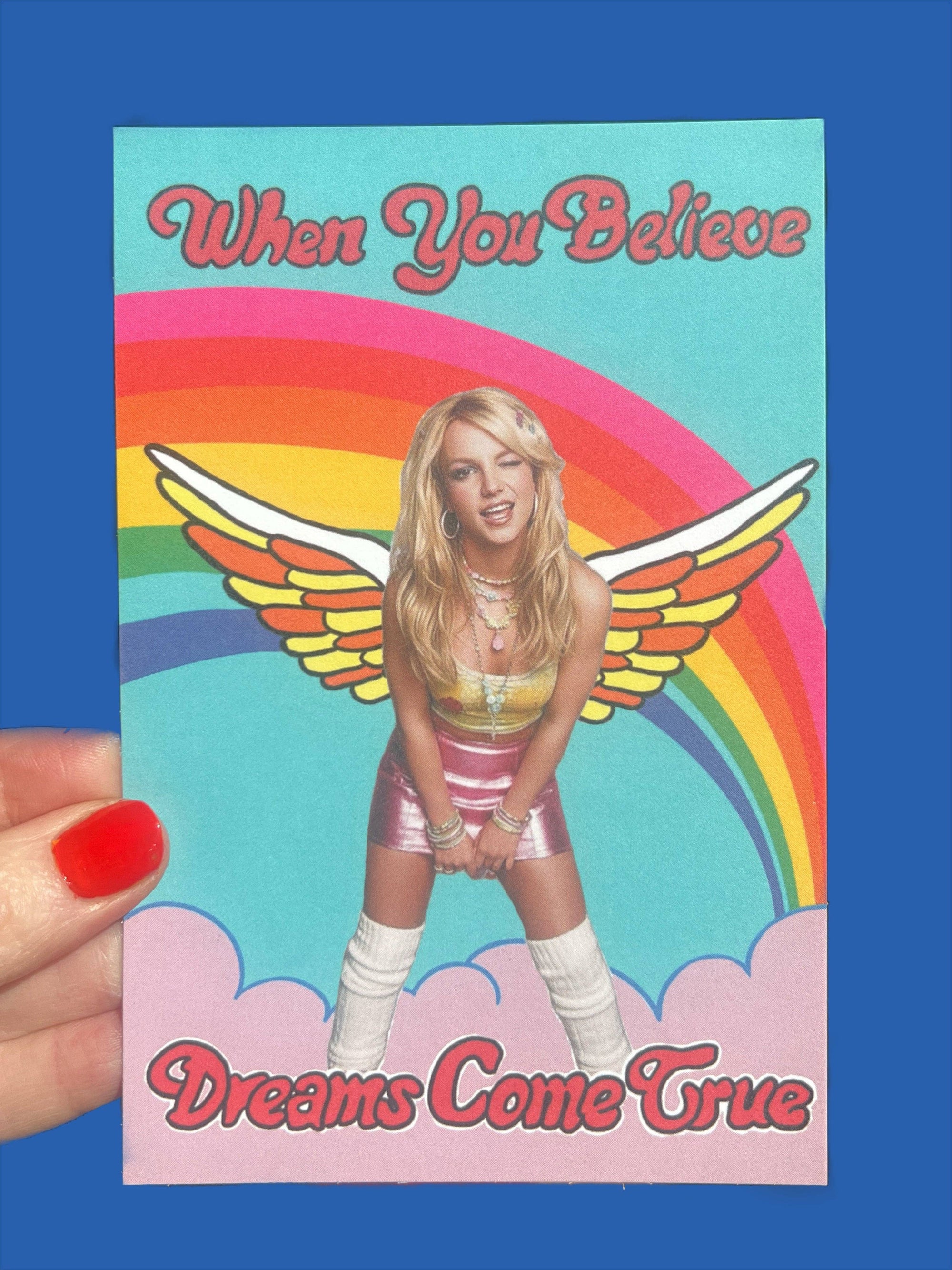 POSTCARD Y2K Affirmation