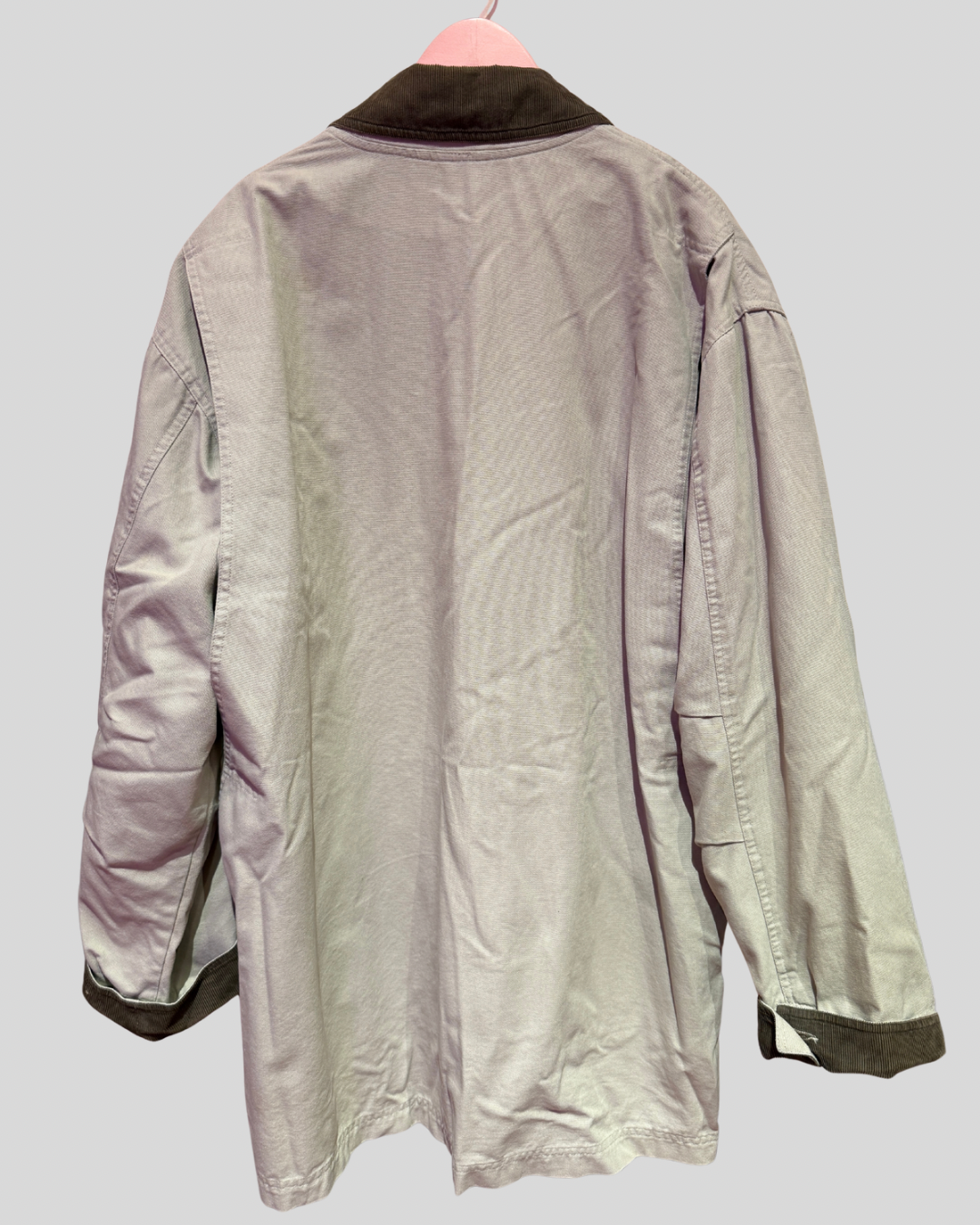 Vintage Lined Canvas Barn Jacket (L)