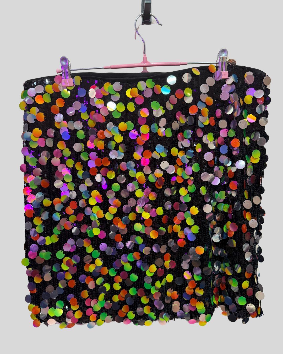 ELOQUII rainbow sequin skirt (18)