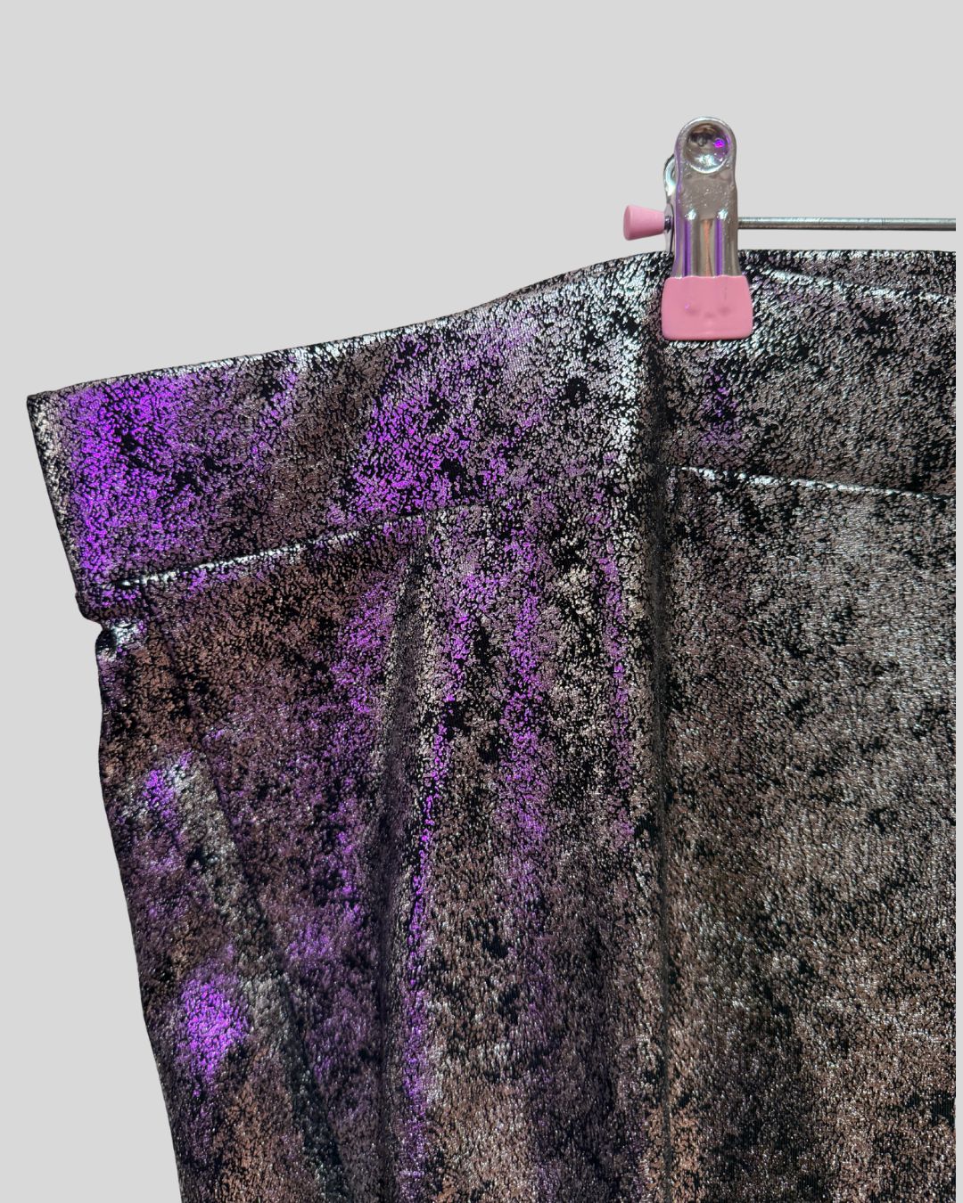 TORRID silver foil stretch pants (6)