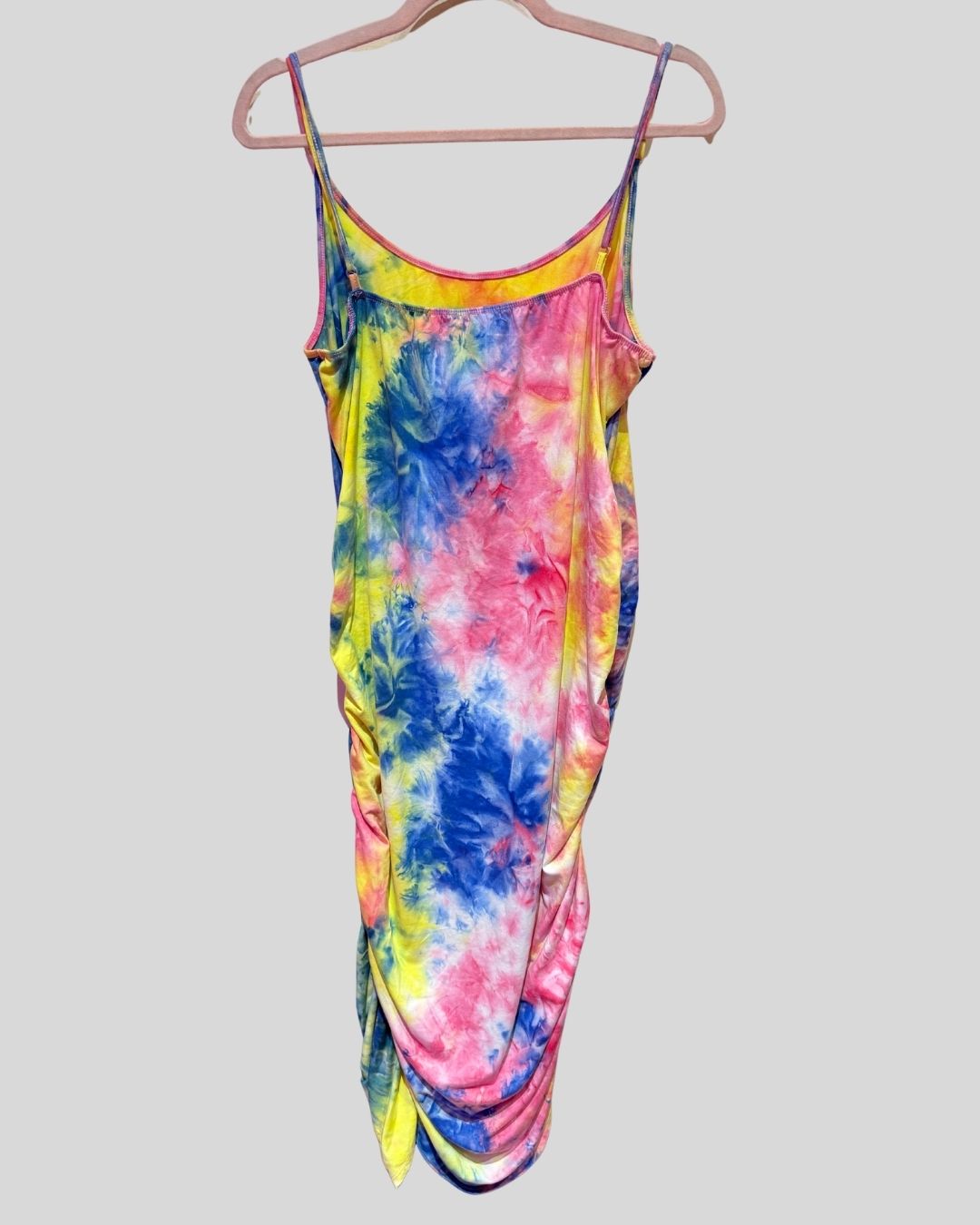 Fashion Nova pink tie dye dress (3x)