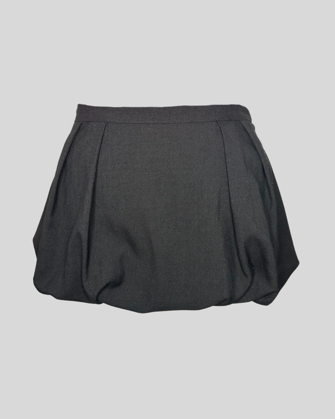Future Collective Grey Bubble Mini Skirt (L)