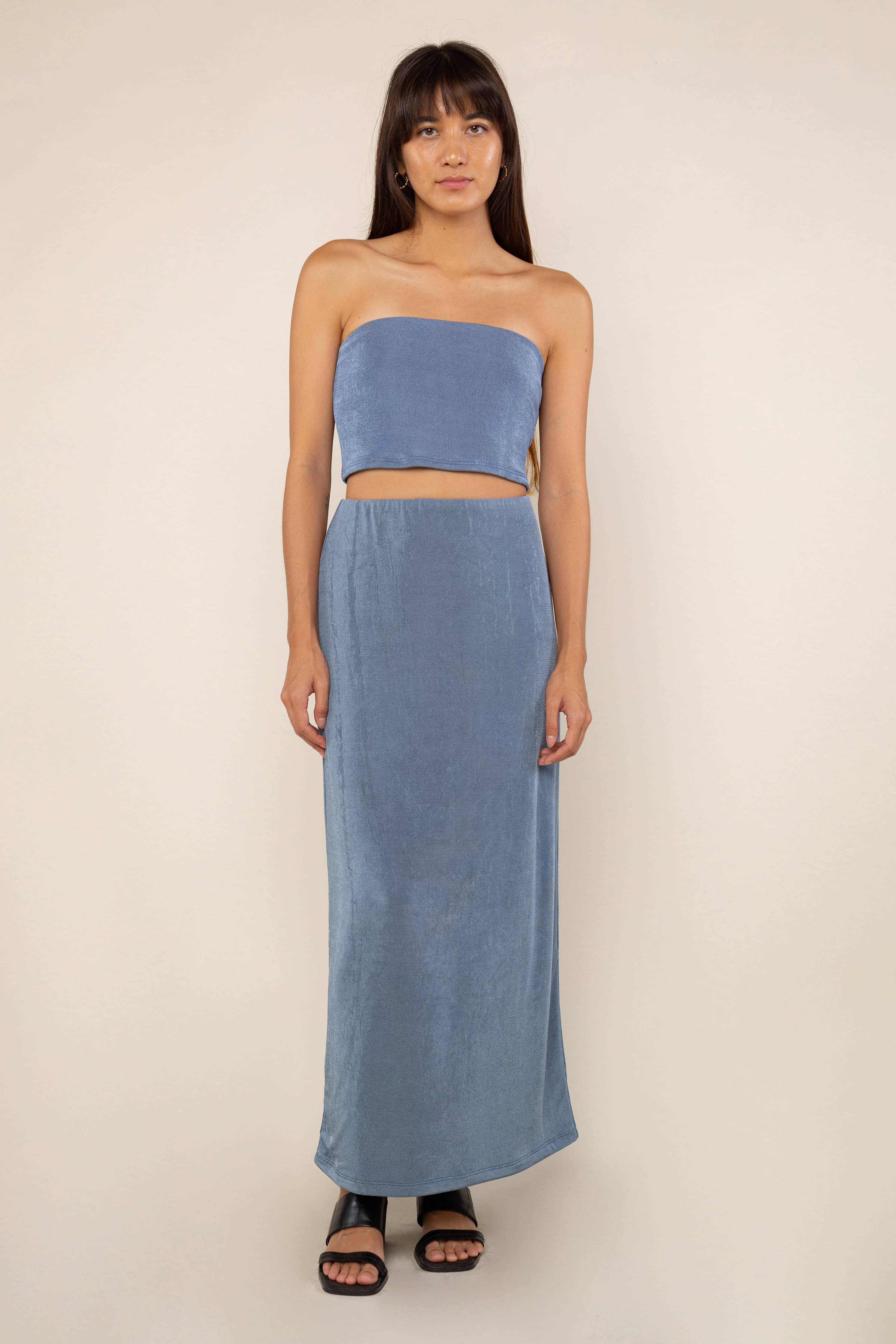 NLT Bonsai Tube Top Denim Blue 2XL