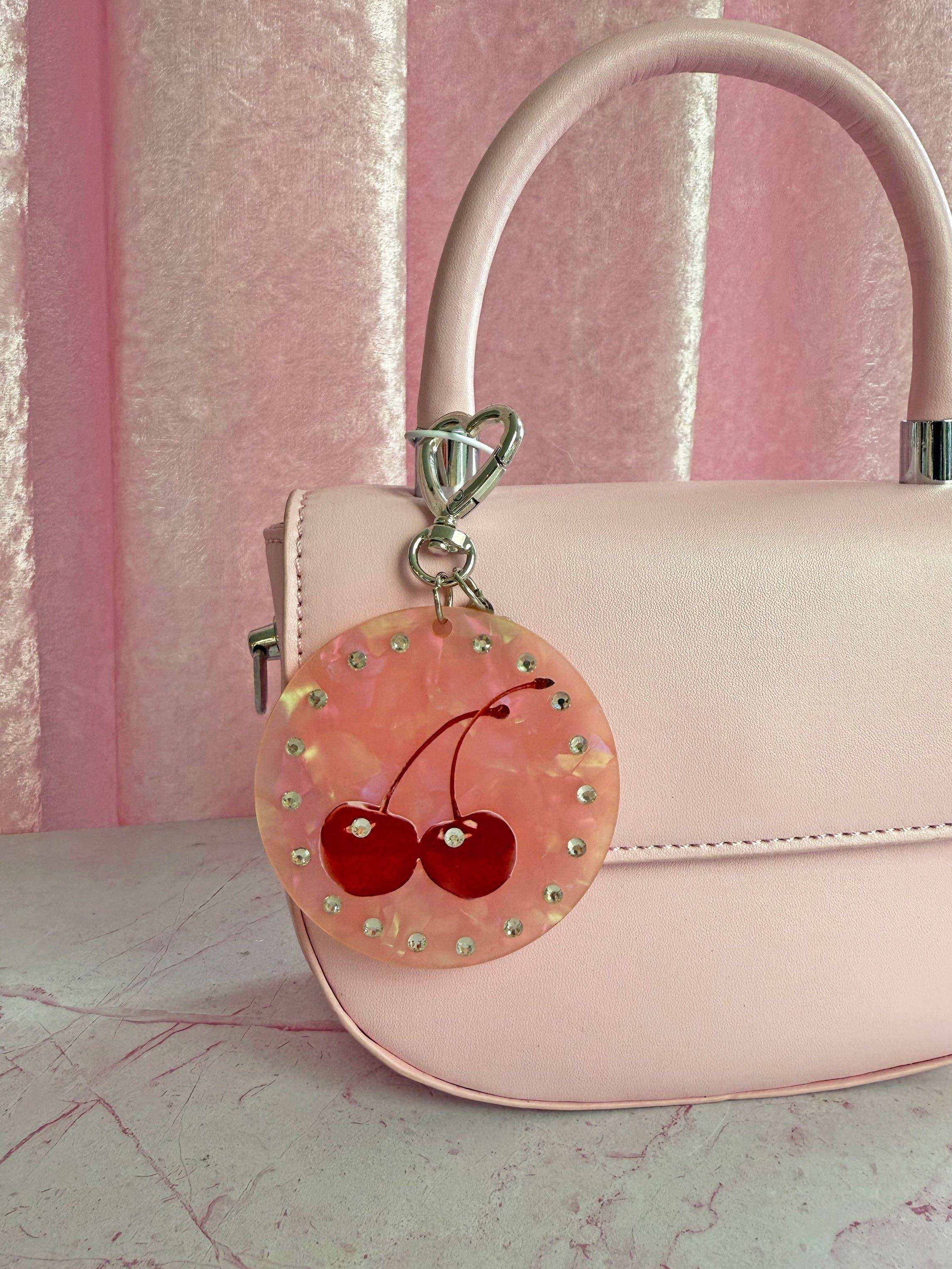 Maraschino Cherry Keychain