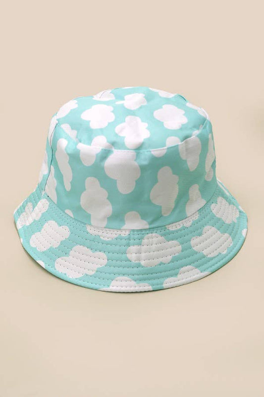 Wall To Wall Accessories - FLORAL BUCKET HAT | 40HW717: Blue