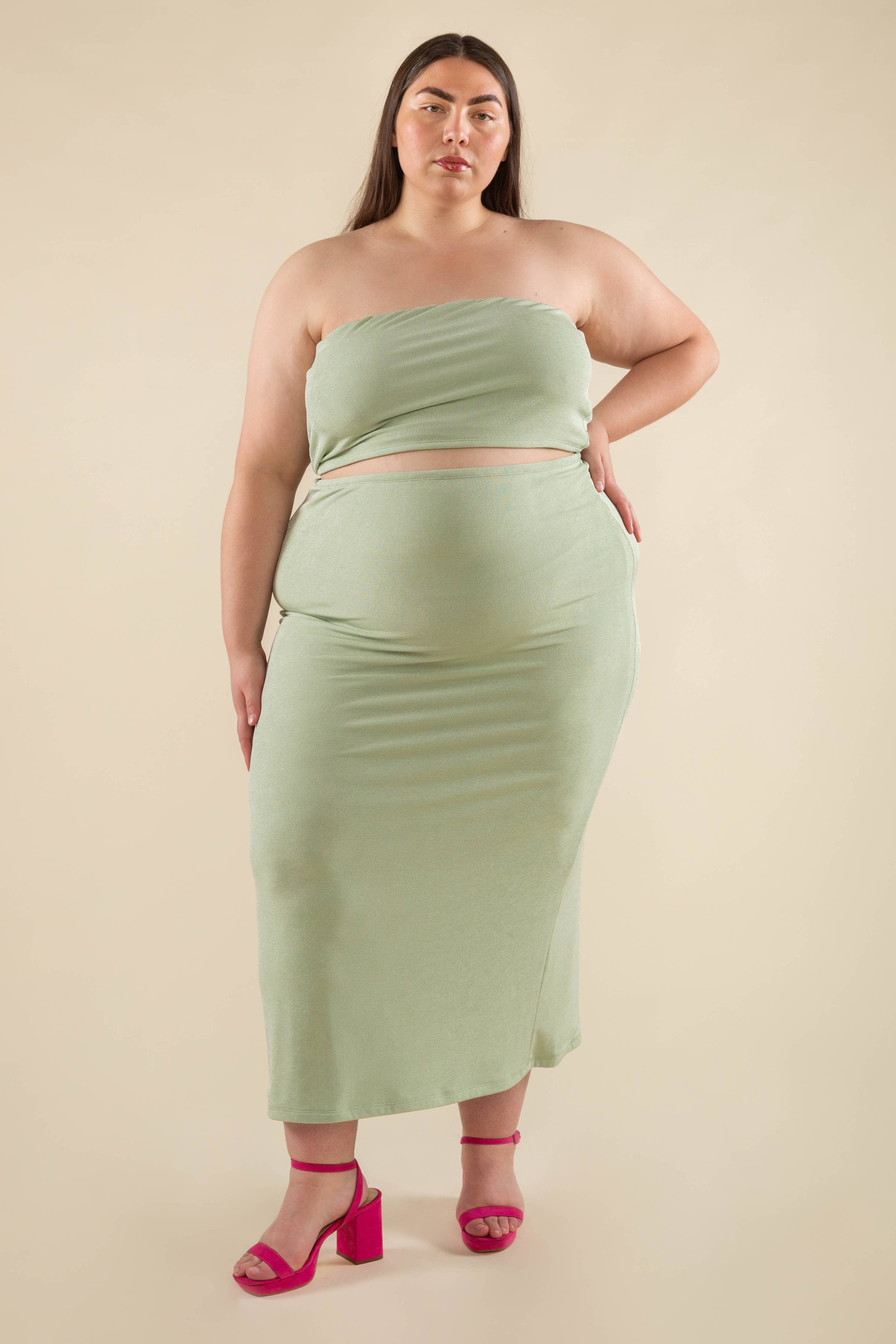 NLT Teagan Skirt Fuchsia 3XL