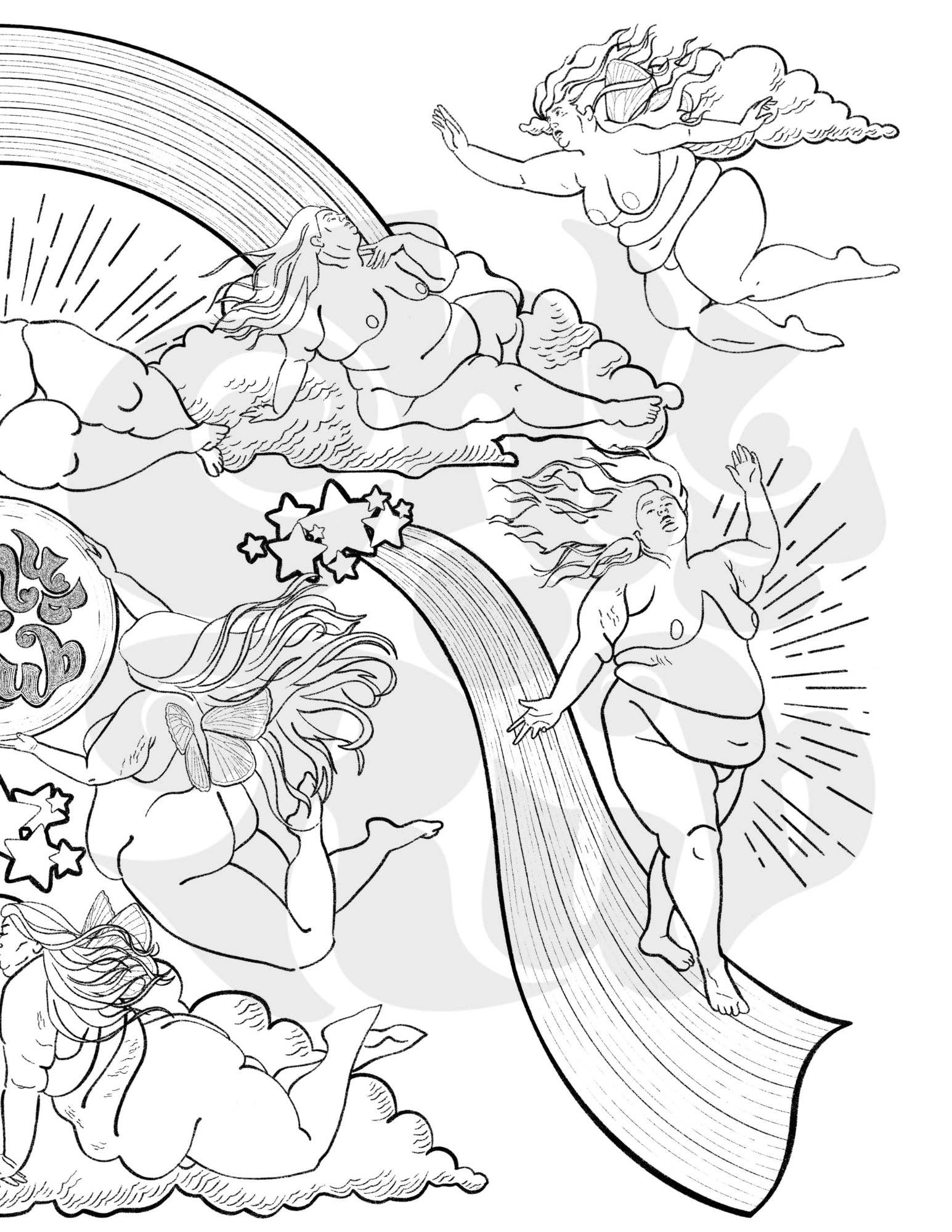 Fat Magic Coloring Book