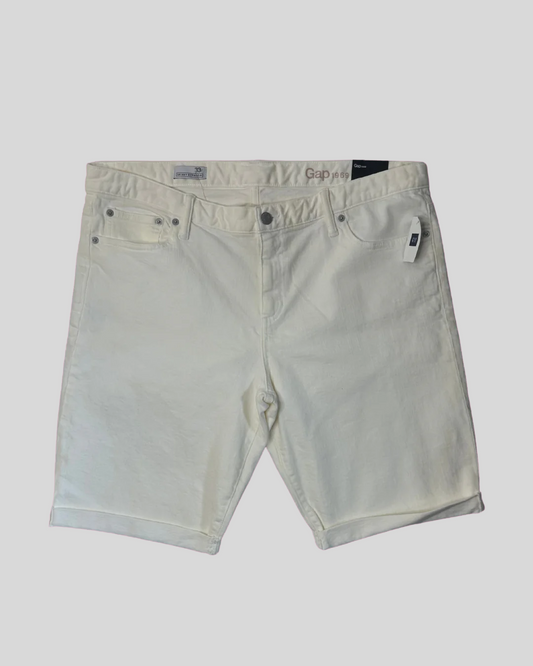 Gap White Denim Shorts (16)