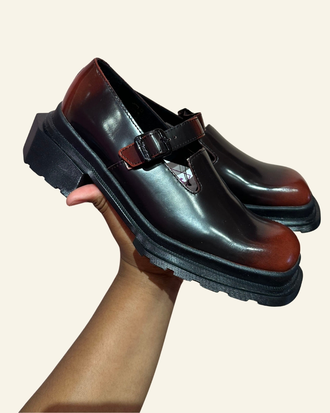 NWOT Dr.Martens Square Toe Mary Janes (8)