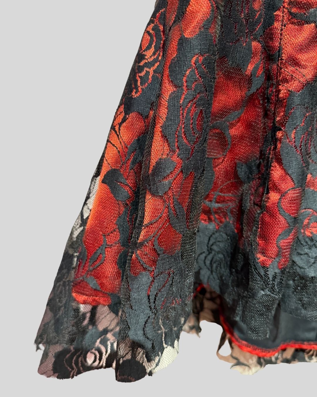 Daisy Corsets Red Lace Corset (5X)