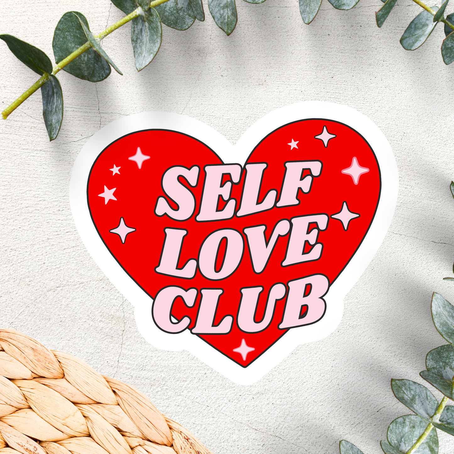 Self Love Club Sticker
