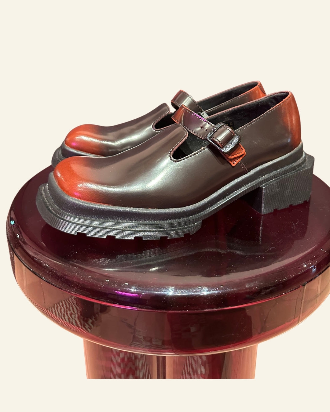 NWOT Dr.Martens Square Toe Mary Janes (8)