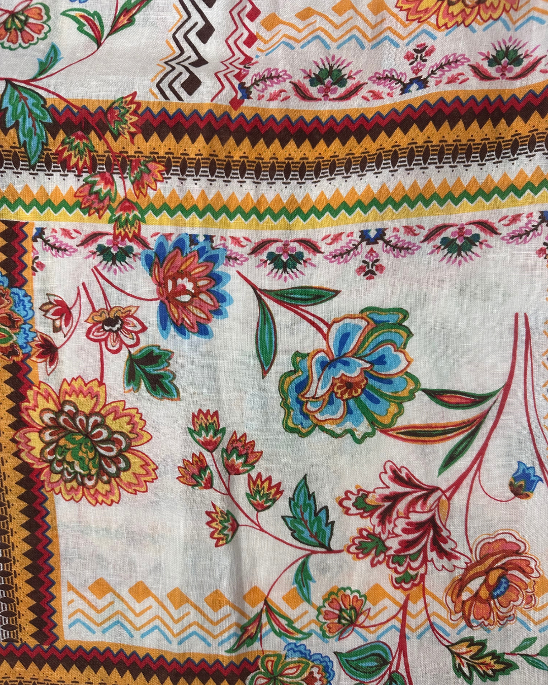 Halston Floral Button Down (1X)