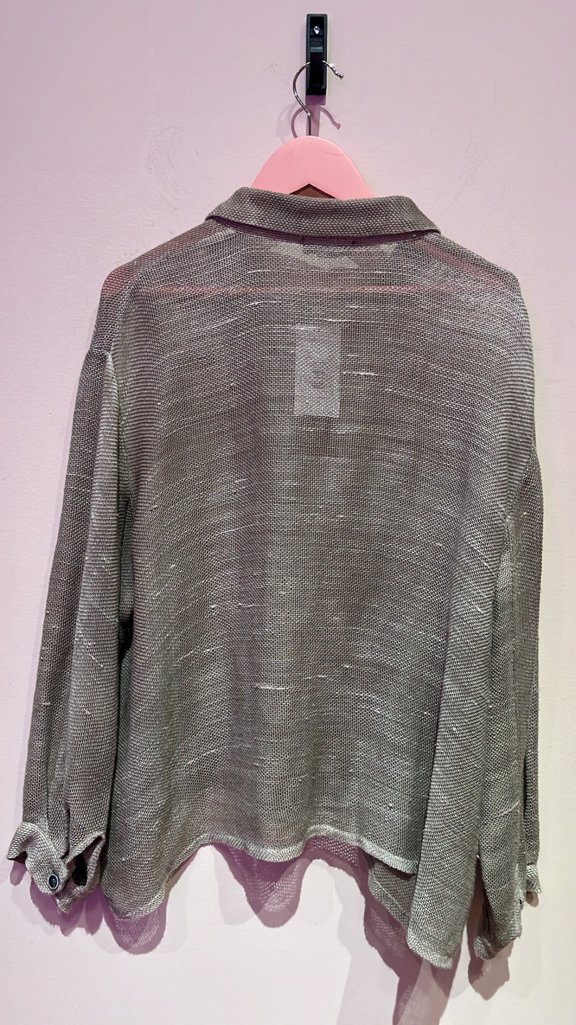 RESALE AVANT TOI beige open weave bd sweater