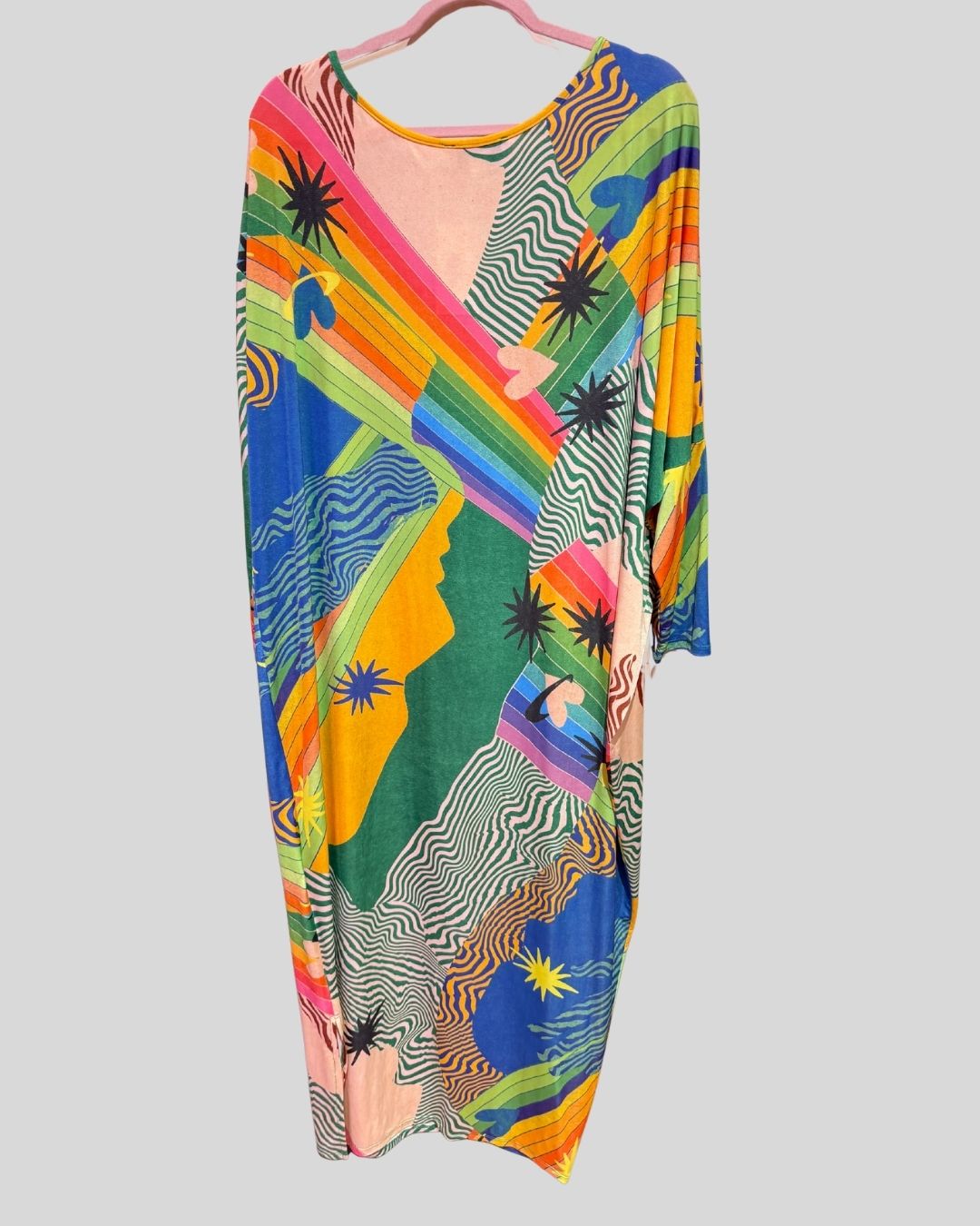 Never Fully Dressed rainbow dress (XL fits 2/3x)