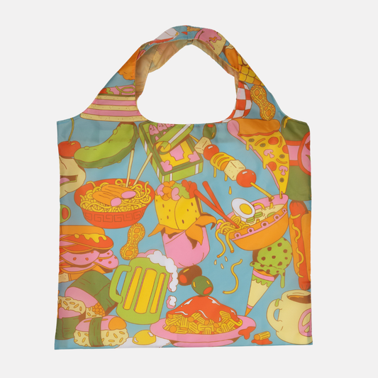 Yellow Owl Workshop - Gourmand Art Sack® by Clay Hickson - Reusable Foodie Tote