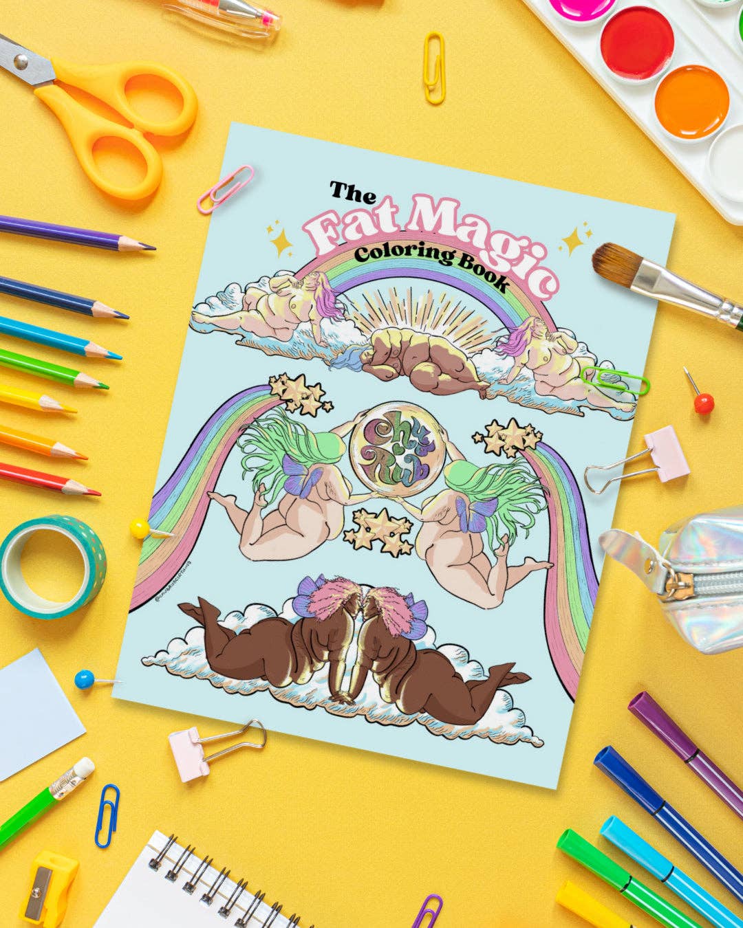 Fat Magic Coloring Book