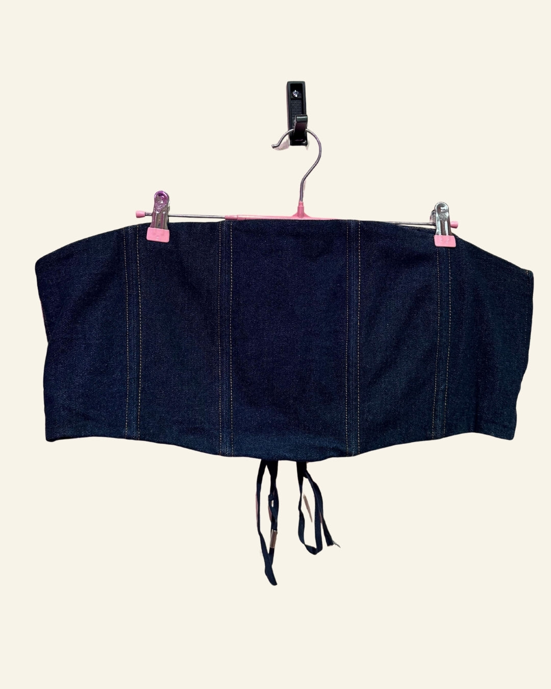 Wild Fang Denim Corset Top (3X)